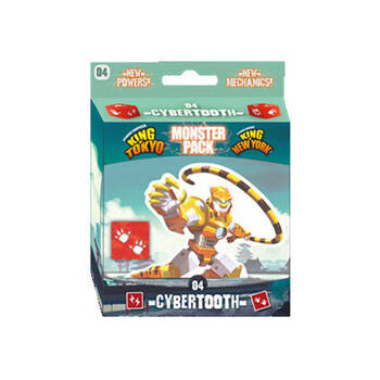 Iello King of Tokyo Cybertooth Monster Pack Expansion Card Game 8y+