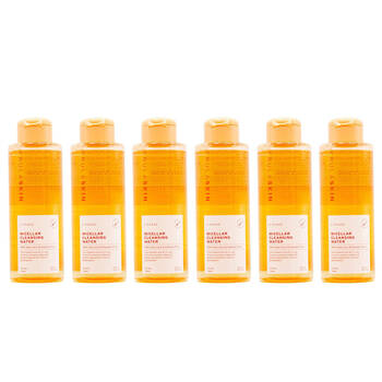 6PK Frula Skin 3-Phase Micellar Cleansing Water Hydrating Face Care 400ml
