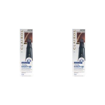 2PK Clairol Semi Permanent Root Touch Up Colour Blending Gel - Auburn Red