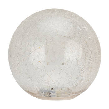 Annabel Trends Glass Crackle Light Ball Large 62x19cm