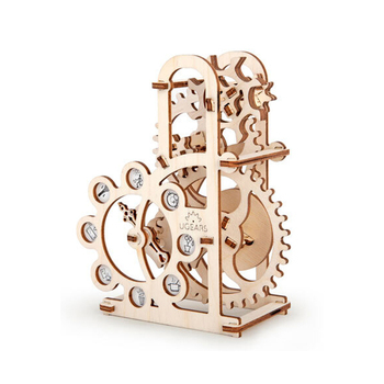 UGears Dynamometer Mechanical DIY Wooden 3D Puzzle 48pc