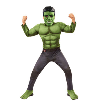 Marvel Hulk Deluxe Avg4 Boys Dress Up Costume - Size M