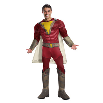 Rubies Dc Comics Shazam Deluxe Dress Up Costume - Size XL