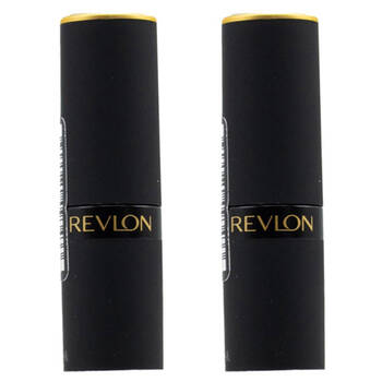 2PK Revlon 4.2G Lipstick Super Lustrous Matte Pink Lipstick - 005 Heart Breaker