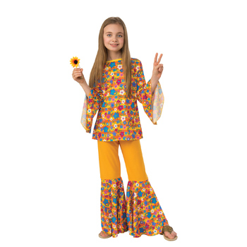 Rubies Hippie Girl Opp Kids Dress Up Costume - Size L