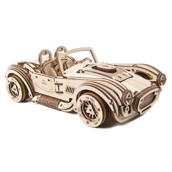 Ugears Drift Cobra Racing Car Mechanical Wooden 3D Puzzle 370pc
