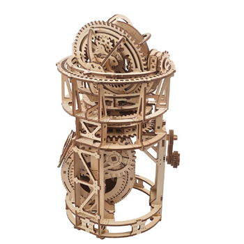 Ugears Sky Watcher Tourbillon Clock Wooden 3D Puzzle 338pc