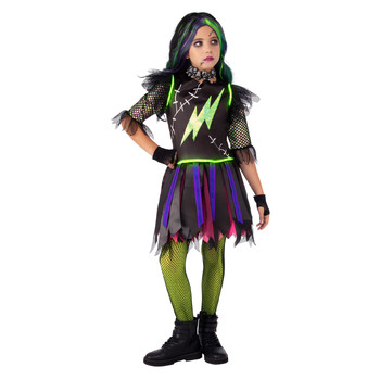 Rubies Frankie Girl Light Up Dress Up Kids Costume - Size L