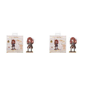 2PK Ugears Wooden Coloring Model 3D Puzzle 7.4x13.8cm - Hermione Granger 6y+