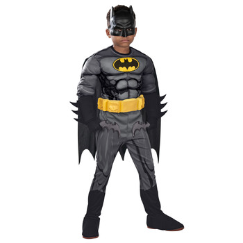 Dc Comics Batman Premium Boys Dress Up Costume - Size L