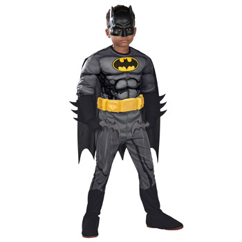 Dc Comics Batman Premium Boys Dress Up Costume - Size S