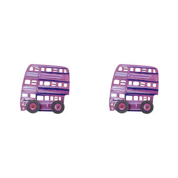 2PK Ugears Wooden Coloring Model 3D Puzzle 11.8x11.7cm - The Knight Bus 6y+