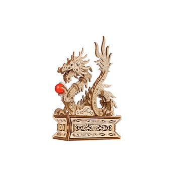 Ugears Wooden Dragon 3D Puzzle Building Toy 14y+