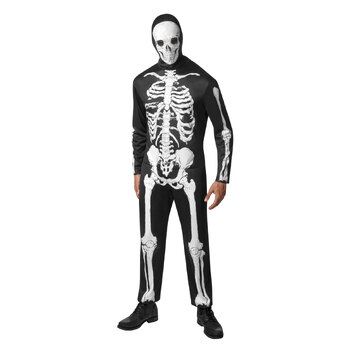 Rubies Skeleton Adult Men's Dress Up Costume - Size S
