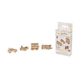 Ugears Magical Harry Potter Vehicles 3D DIY Wooden Puzzle 8y+