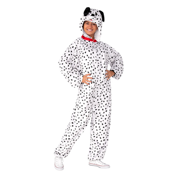 Rubies Dalmatian Furry One Piece Costume Party Dress-Up - Size L-XL