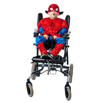 Marvel Spider-Man Adaptive Boys Dress Up Costume - Size S