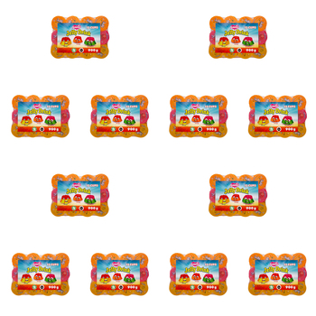 144pc Sweeties Fruity Flavour Jelly Drink Treats 900g