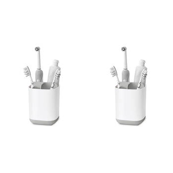 2PK Joseph Joseph EasyStore Toothbrush Caddy
