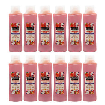 12PK Alberto Balsam Shampoo 350ml Strawberries & Cream Moisturising/Hydrating