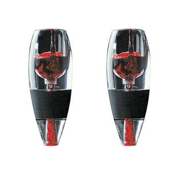 2PK Bartender Wine Aerator/Aerating Bottle Drip Barware