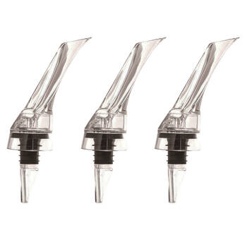 3PK Bartender Wine Aerator/Aerating Pourer Drip Barware