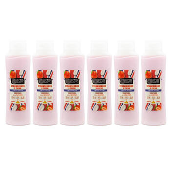 6PK Alberto Balsam Hair Conditioner 350ml Strawberry & Cream Moisturising