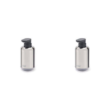 2PK Joseph & Joseph EasyStore 300ml Luxe Soap Pump - Steel