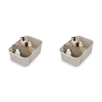 2PK Joseph & Joseph EasyStore 35cm Storage Basket Large - Ecru