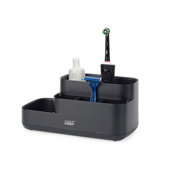 Joseph Joseph EasyStore Bathroom Caddy Storage 25cm - Matt Black