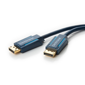 Clicktronic 20m Display Port Cable Monitors/Projector 1.1 Male to M