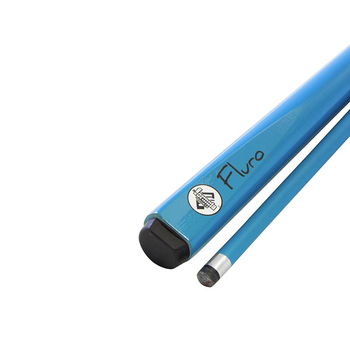 Formula Sports Game Fluro 2 Piece Pool Aluminium Cue Blue