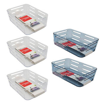 5PK Boxsweden 20x13.5cm Bathroom Basket - Assorted