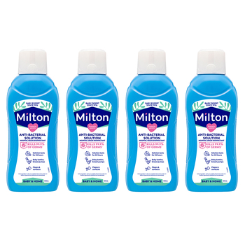 4x Milton Concentrated Anti-Bacterial Solution 500ml