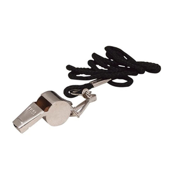Regent Chrome Whistle w/ Lanyard