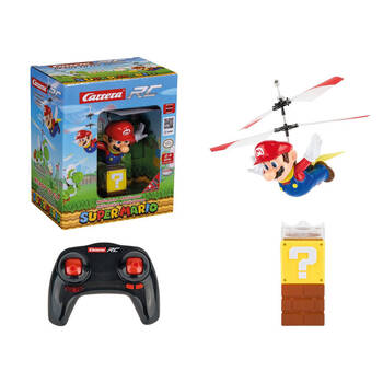 Carrera Nintendo Air Helicopter Super-Mario - 2.4GHz Kids Toy Flying Cape Mario