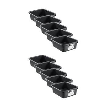 10PK Boxsweden Neo Storage Tub 10L 36x30x12cm Home Organisation Assorted