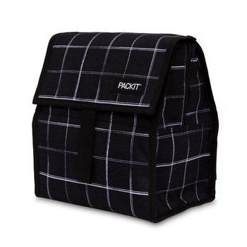 Packit Freezable Insulated Lunch Bag Container Grid