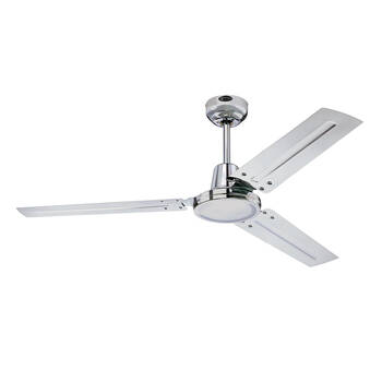 Westinghouse 122cm Industrial Ceiling Fan - Chrome