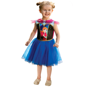 Disney Frozen Toddler/Girls Princess Anna Classic Dress w/ Skirt Costume