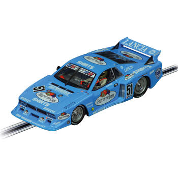 Carrera Lancia Beta Montecarlo Turbo Fruit Of The Loom Slot Car Toy Blue 8+