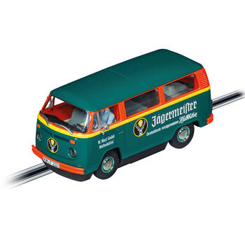 Carrera VW Bus T2B Jaegermeister Slot Car Toy Green 8y+