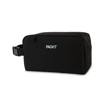 Packit 23cm Freezable Snack Box Food Storage Bag - Black