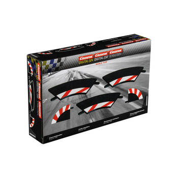 5pc Carrera Inside Shoulder Curve 1/60 Racing Car Accessories 8y+