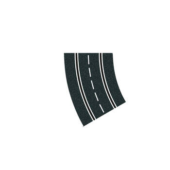 6pc Carrera Curve Track 2/30° Slot Car Racing Accessory Toy 6y+