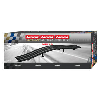 4pc Carrera Bridge Overpass Track For Slot Car Toys 8y+