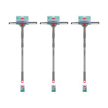 3PK Boxsweden Prime Window Squeegee With Extendable Handle for Cleaning