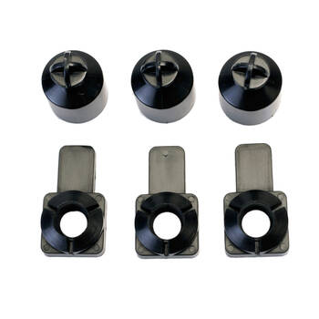 3pc Carrera Support Head Adjustable Slot Car Track Accessory 8y+