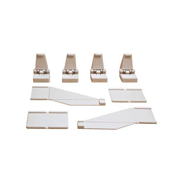 16pc Carrera Guard Rail Support 85220 Racing Car Accessories 8y+