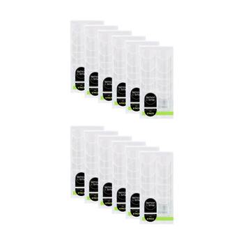 12x 8pc Lemon and Lime Mini Luxe Angled Dessert Cup 85ml Reusable Cups